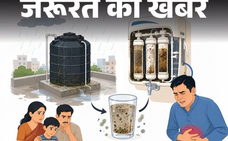 जरूरत की खबर- बारिश में दूषित हो सकता है पानी:हो सकते हैं गंभीर हेल्थ रिस्क, एक्सपर्ट से जानें वाटर टैंक क्लीनिंग का सही तरीका