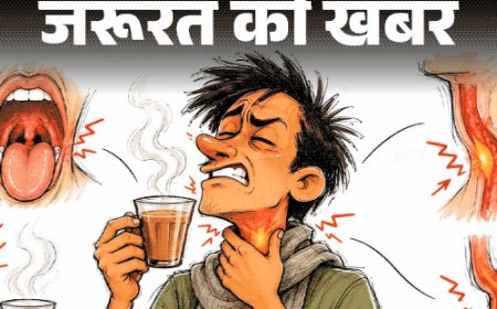 जरूरत की खबर- ज्यादा गरम चाय का शौक खतरनाक:65°C से ज्यादा गर्म तो बढ़ता कैंसर का रिस्क, चाय, कॉफी, सूप हमेशा ठंडा करके ही पिएं