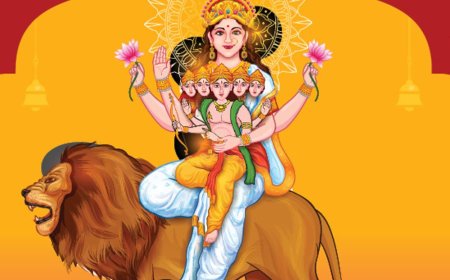नवरात्रि का पांचवा दिन:आज करें देवी दुर्गा के पांचवें स्वरूप स्कंदमाता की पूजा, केले और मिठाई का भोग लगाएं