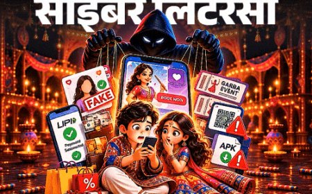 साइबर लिटरेसी- नवरात्रि में सक्रिय हुए ठग:गरबा पार्टनर के नाम पर स्कैम, सोशल मीडिया विज्ञापन के पीछे ठगी का जाल, जानें कैसे बचें